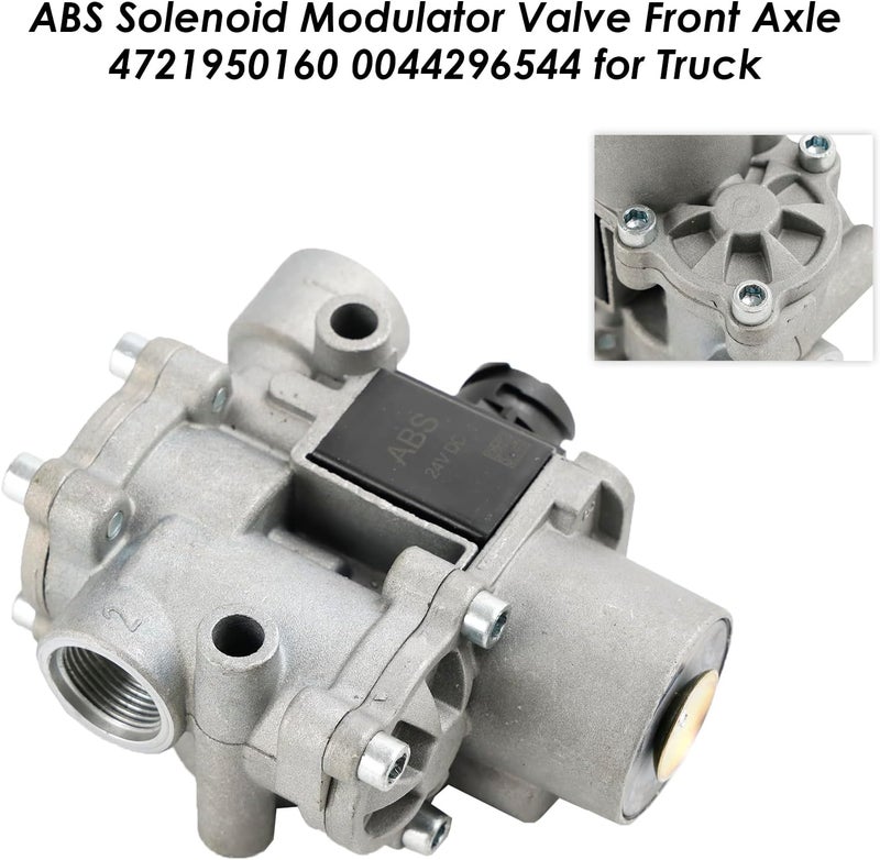 VIPIH ABS Solenoid Modulator Valve Front Axle 4721950160 0044296544 81524526038 For Truck Fit Benz Fit ALEXANDER For DENNIS RENAULT and more - Image 4